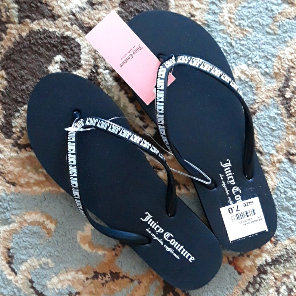 4x*Host Pick*Juicy Couture flip flop sandals